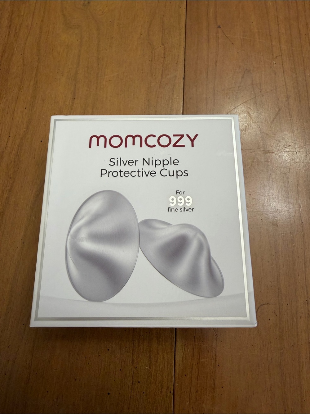 MOMCOZY Silver Nipple Protective Cups